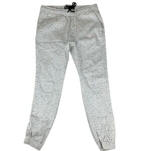 Brooklyn Cloth Men's White Speckled‎ Joggers, Size M